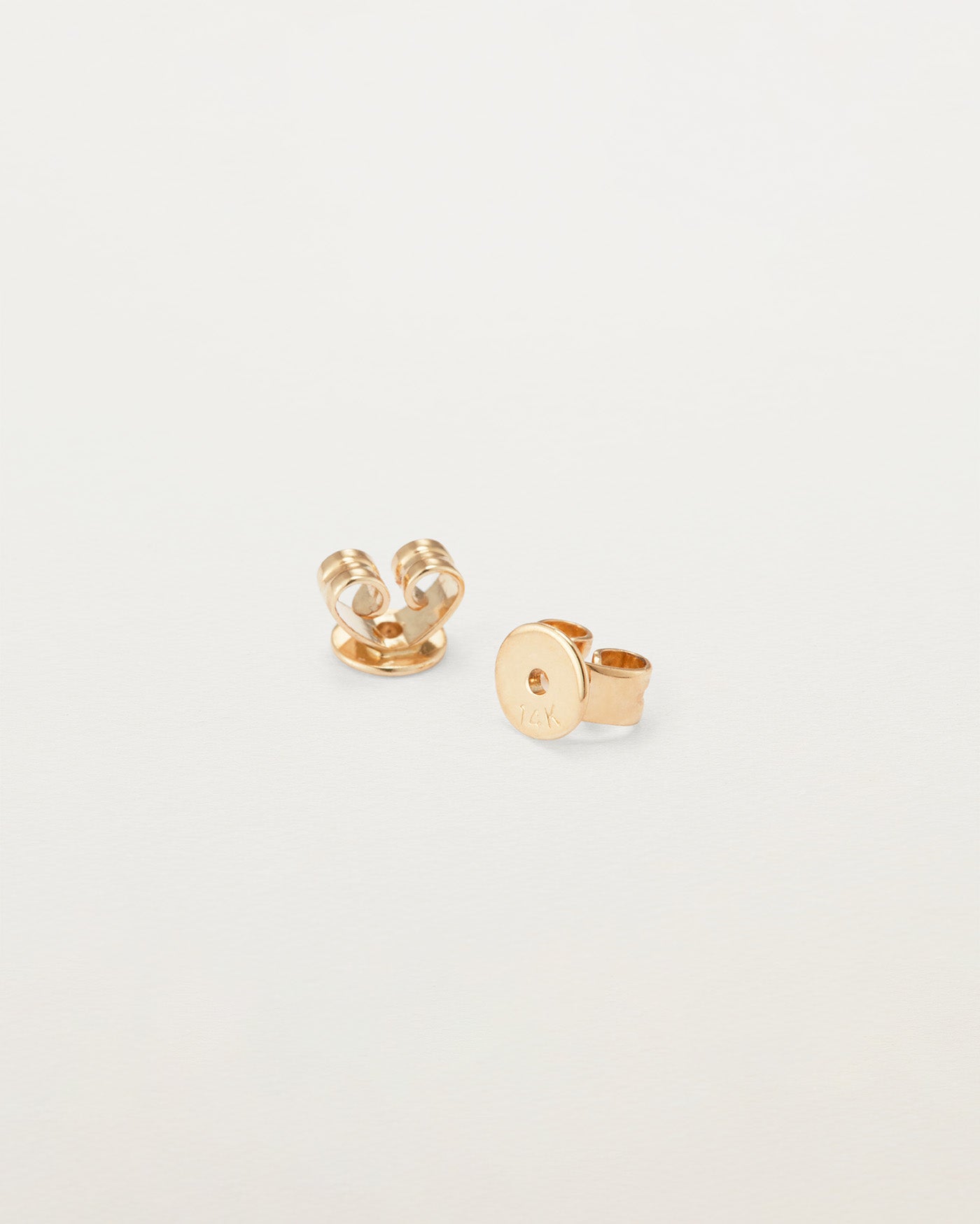 14K Gold Bar Stud